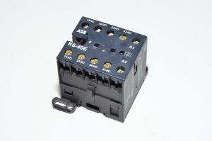 ABB K6-40E-01 GJH1211001R0401 5A / 600VAC, 24VAC, 4x NO contactor