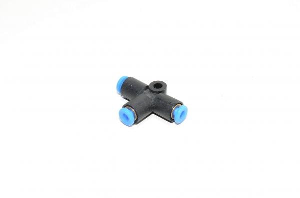 SMC KQT04-00 Union 4mm T-connector / T-branch / T-splitter quick fitting connector