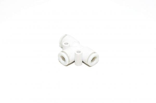 SMC KJT06-00 miniatyyri 6mm T-liitin / T-haara / T-sovitin pikaliitin samoille putkihalkaisijoille