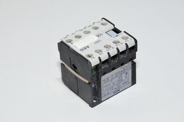 AEG LS07 10E 251183 16A / 600VAC 230VAC 3x NO + 1x NC contactor