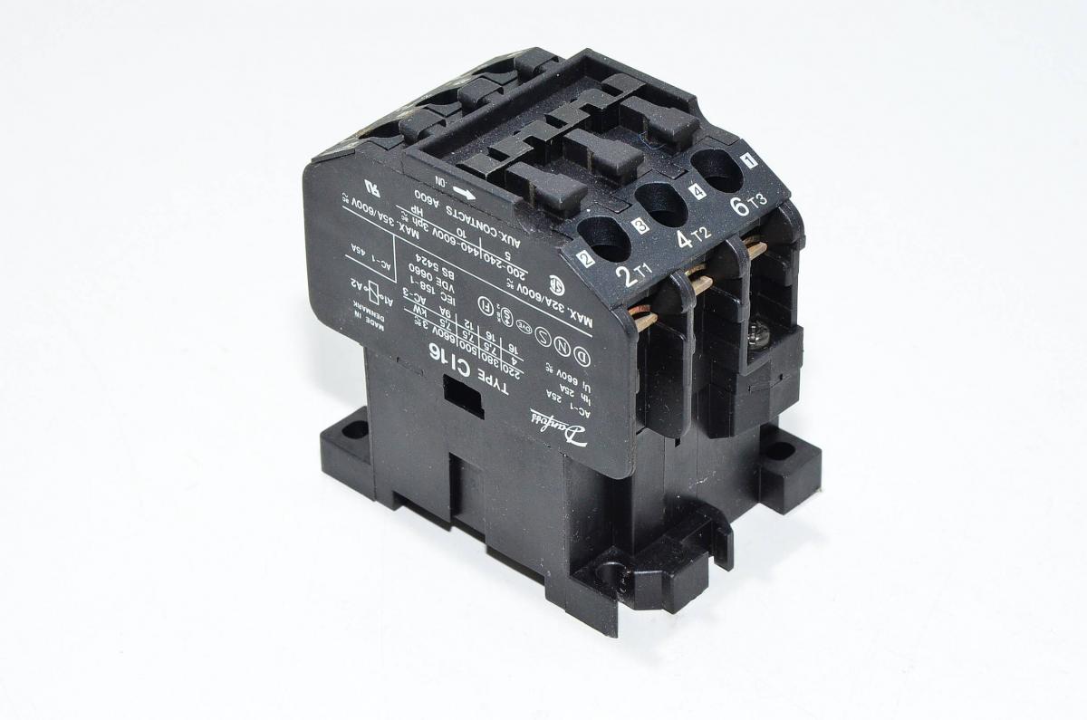Danfoss CI16 35A / 690VAC 230VAC 3x NO + 1x NO kontaktori