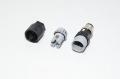 M12 straight A-coded unshielded 4-pin sensor connector, male, plastic, Phoenix Contact Speedcon SACC-MS-4QO-0,75 M SCO 1521591, IDC, for 0,34-0,75mm² leads and 4-8mm cable *new*