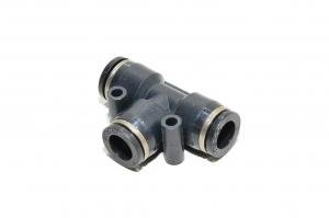 Pisco PE10 10mm T-liitin / T-haara / T-sovitin pikaliitin samoille putkihalkaisijoille
