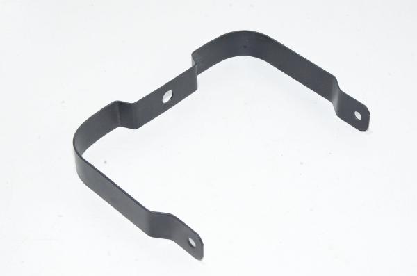 U-shaped steel installation bracket, black, for 200mm device