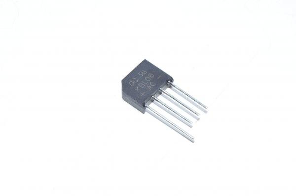 DC Components KBL06 1~ full bridge rectifier bridge, 600V 4A *new*