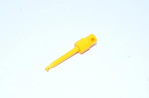 57mm yellow spring loaded test clip *new*