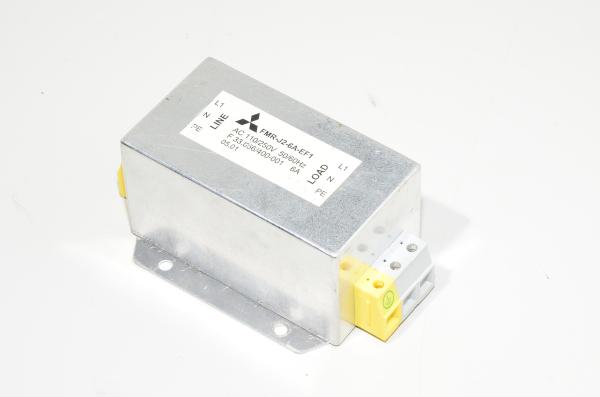 Mitsubishi / Rasmi FMR-J2-6A-EF1 single phase RFI / EMI filter 6A 110/250Vac
