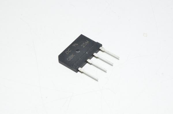 DC Components GBK25M 1~ full bridge rectifier bridge, 1000V 25A *new*