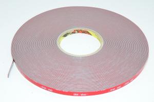 3M VHB GPH-110GF 9mm wide 33m long gray acrylic foam double sided tape reel *new*