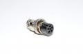 Renhotec GX20A6S suora kaapeliasennettava 6pin metallinen naarasliitin *uusi*