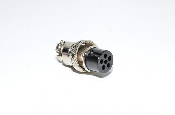 Renhotec GX20A6S suora kaapeliasennettava 6pin metallinen naarasliitin *uusi*