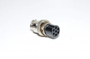 Renhotec GX20A7S straight cable mount 7pin metal female connector *new*