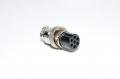 Renhotec GX20A7S straight cable mount 7pin metal female connector *new*