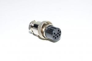 Renhotec GX20A9S straight cable mount 9pin metal female connector *new*
