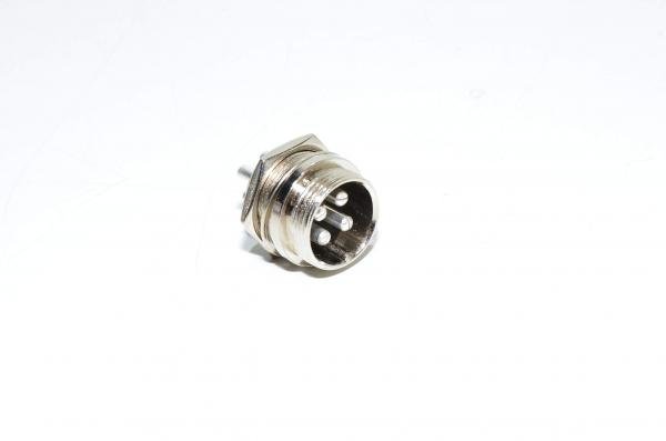 Renhotec GX20B4P paneeliasennettava 4pin metallinen takaa asennettava urosliitin *uusi*