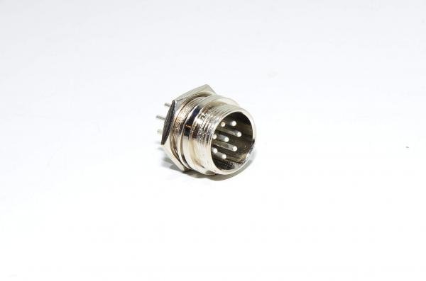 Renhotec GX20B8P paneeliasennettava 8pin metallinen takaa asennettava urosliitin *uusi*