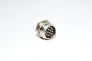 Renhotec GX20B14P paneeliasennettava 14pin metallinen takaa asennettava urosliitin *uusi*