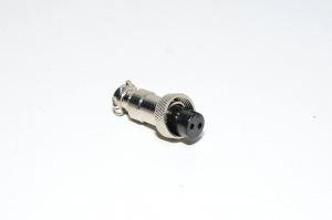 Renhotec GX12A2S straight cable mount 2pin metal female connector *new*