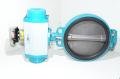 InterApp DN350 D10350-03.1AR.4A.2A0.V läppäventiili 350mm putkelle jossa IA50DA F10-1222 pneumaattinen kaksitoiminen mäntä ja Rotech TCR3MVAZ rajakytkin ja Herion 24Vdc 5/2 solenoidiventtiili *uusi*