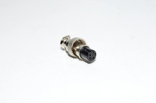 Renhotec GX12A5S suora kaapeliasennettava 5pin metallinen naarasliitin *uusi*