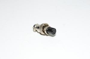 Renhotec GX12A6S straight cable mount 6pin metal female connector *new*