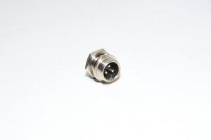 Renhotec GX12B3P panel mount 3pin metal rear mount male connector *new*