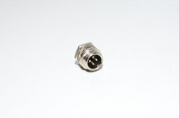 Renhotec GX12B4P panel mount 4pin metal rear mount male connector *new*