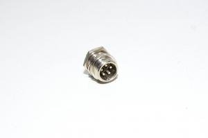 Renhotec GX12B5P panel mount 5pin metal rear mount male connector *new*