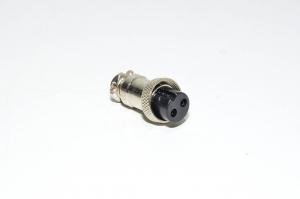 Renhotec GX16A2S straight cable mount 2pin metal female connector *new*