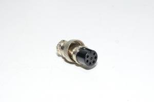 Renhotec GX16A6S straight cable mount 6pin metal female connector *new*