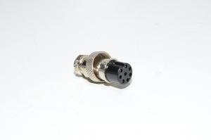 Renhotec GX16A8S straight cable mount 8pin metal female connector *new*