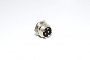 Renhotec GX16B4P panel mount 4pin metal rear mount male connector *new*