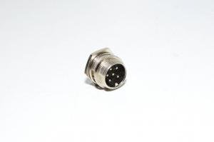 Renhotec GX16B6P panel mount 6pin metal rear mount male connector *new*