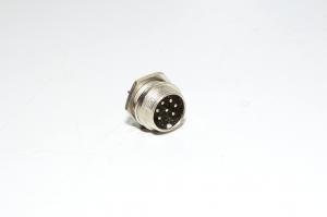 Renhotec GX16B7P paneeliasennettava 7pin metallinen takaa asennettava urosliitin *uusi*