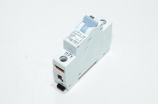 16A 1-vaihe C-tyypin automaattisulake / johdonsuojakatkaisija F&G L7-16-/1/C-6 C16 230VAC / 400VAC