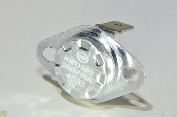 45°C KSD302 250V 16A NC ceramic bi-metallic mechanical thermostat *new*