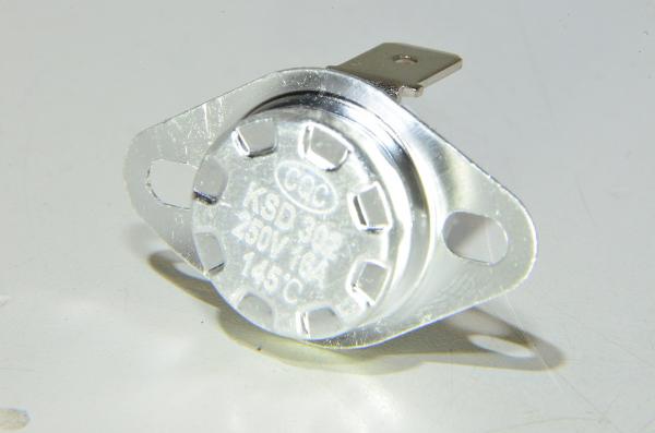 145°C KSD302 250V 16A NC keraaminen bi-metallinen mekaaninen termostaatti *uusi*