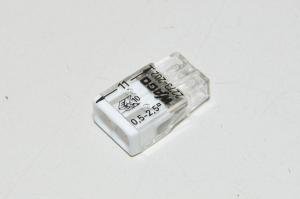 Wago 2273-202 white push-in 2-conductor compact splicing connector *new*