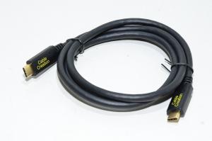 Cable Creation CC0590 1m Black USB 3.1 full feature GEN2 type-C male to type-C male cable
