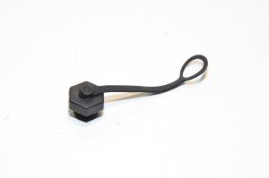 ZCON M12 male type black plastic connector protection cap for female M12 connectors *new*