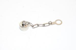 ZCON M12 female type metal connector protection cap for male M12 connectors *new*