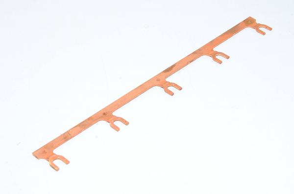 Generic 3-phase busbar for 3rd phase with 5x3pins 53mm pitch
