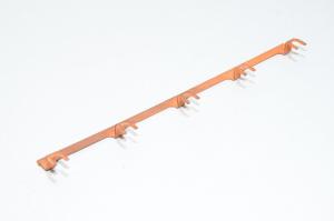 Generic 3-phase busbar for 1st phase with 5x3pins 53mm pitch