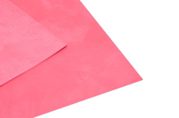 1-1,1mm 1cm² red PA-fiber reinforced NBR/PVC rubber sheet 70 ShA for diaphragm pumps *new*