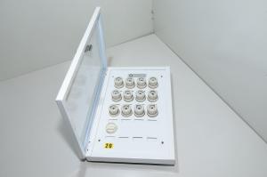 Tateka RU 312 C5 455x300x50mm white steel fuse box with 12x Diazed II fuse holders and 3x 40A main switch