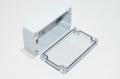 Hammond 1554J2GYCL 90x160x61mm electronic equipment enclosure, polycarbonate, gray, transparent lid, IP66, IK07 *new*