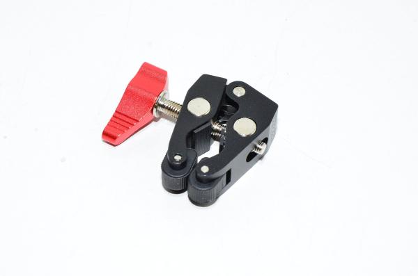Andoer mini clamp mount 3/8" and 1/4" female threads *new*