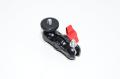 Andoer mini dual ball joint univerasal holder with 2x 1/4" male threaded screws *new*