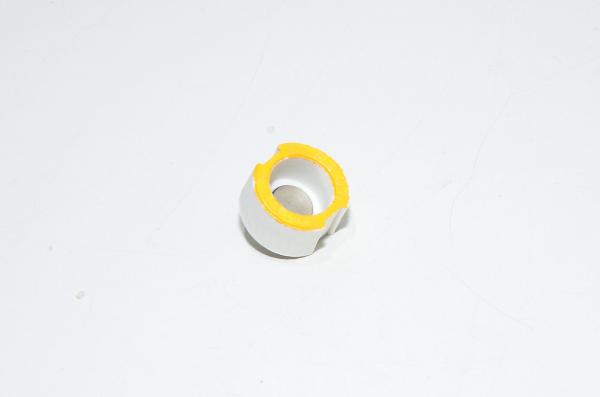 25A 500V DII yellow ceramic screw in gauge ring for Diazed II fuse holder *new*