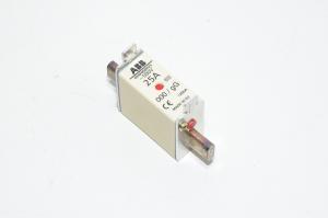 25A 500VAC NH000 gL/gG 120kA ABB OFAF000H25 knife-blade type fuse link with blow out indicator on top *new*